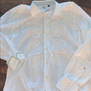 XL Robert Graham long sleeve dress shirt